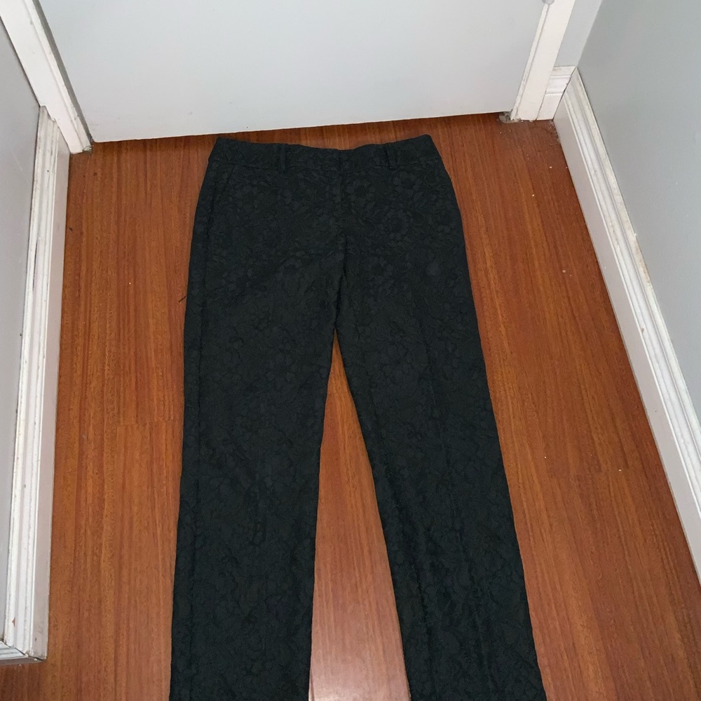Ann Taylor Men's Elegant Black Dress Pants